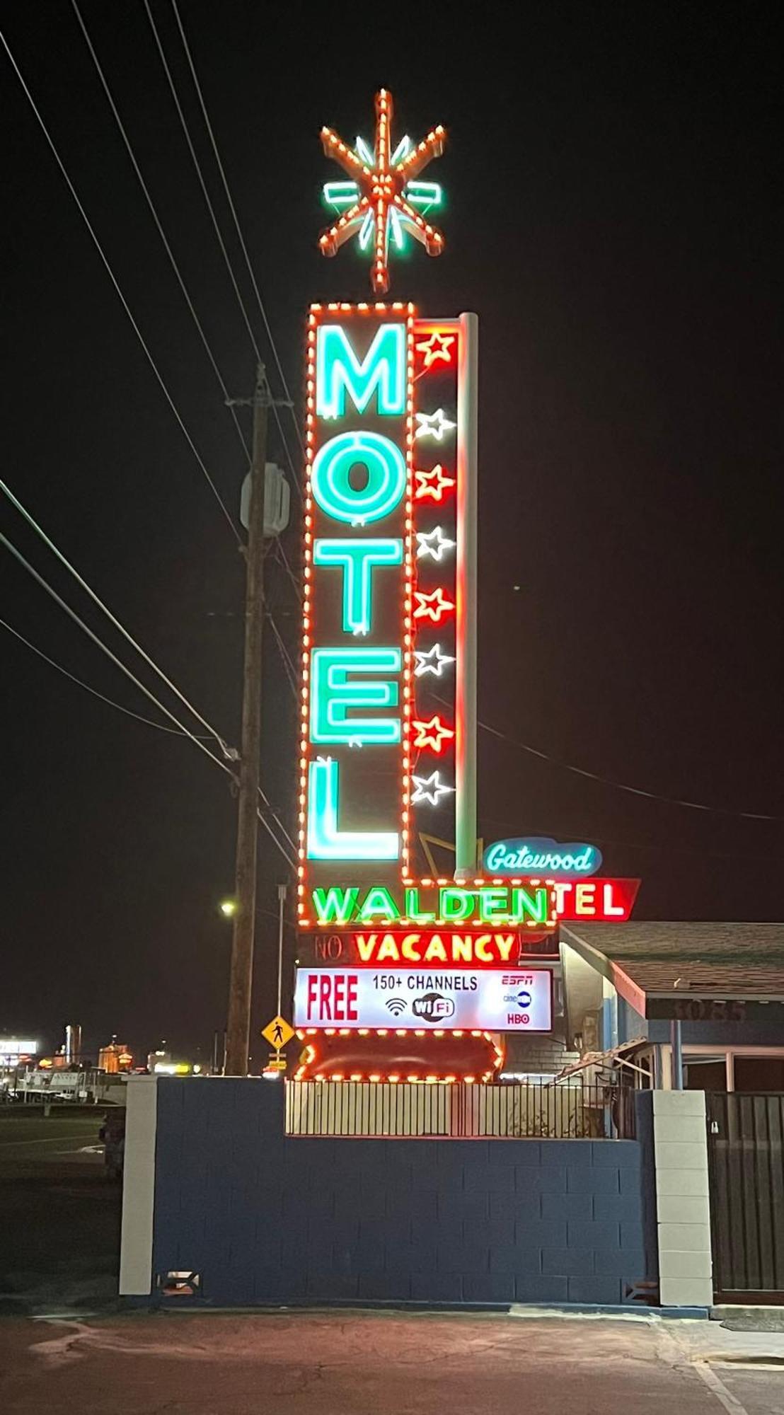 Walden Motel Las Vegas Eksteriør bilde